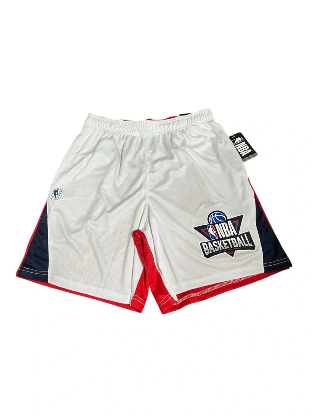 Official NBA Basketball White & Black Short Size: Medium